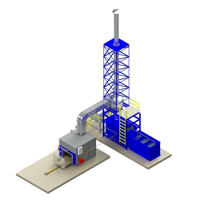 Incinerator Kremasi Hewan Single Chamber