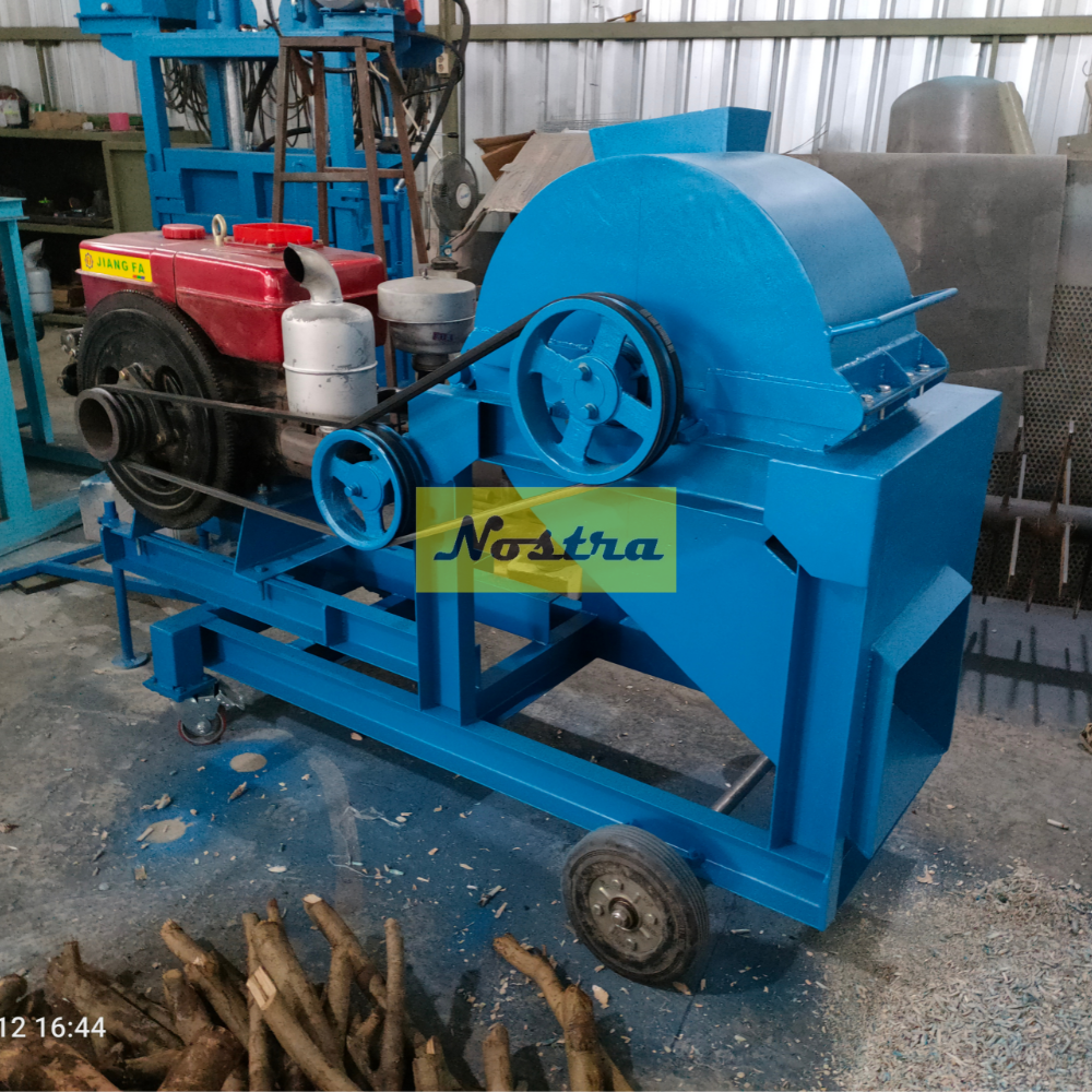 WOOD CHIPPER atau Mesin Pencacah Ranting Kayu kapasitas 2 ton/jam - Image 2