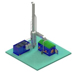 Incinerator Pembakaran Sampah Medis 20 kg/batch