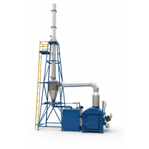 Incinerator Double Chamber Kapasitas : 15 kg/batch